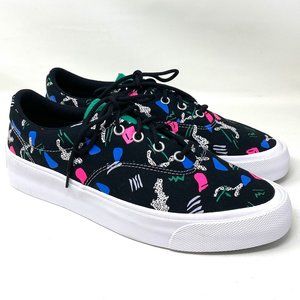 Converse Mens Size 170725C SKID GRIP CVO OX Canvas Black Multi Print Low Sneaker